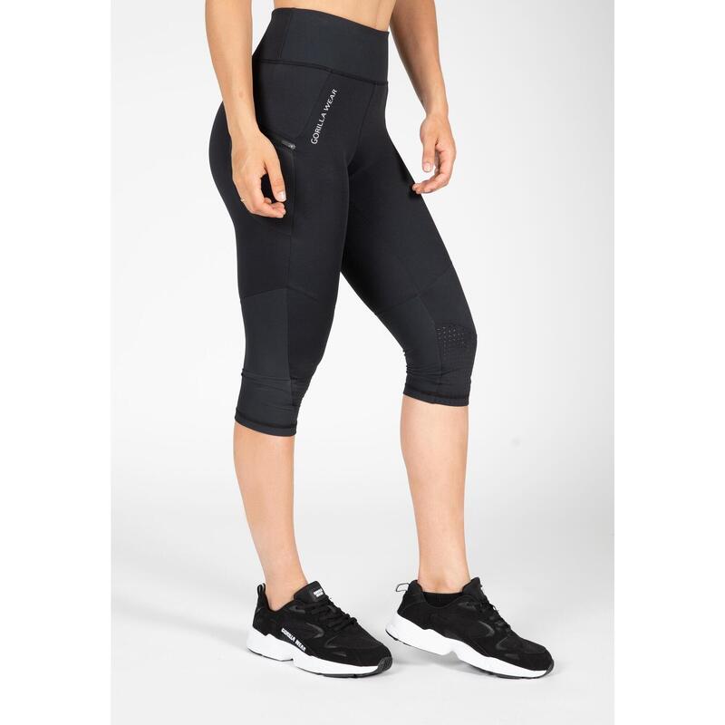 Legginsy fitness damskie 3/4 Gorilla Wear Monroe Cropped