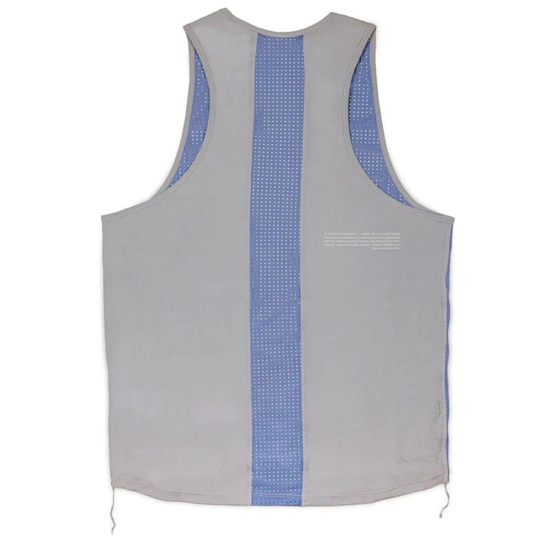 FLIPPIE'S SINGLET WOMEN RUNNING VEST - BLUE