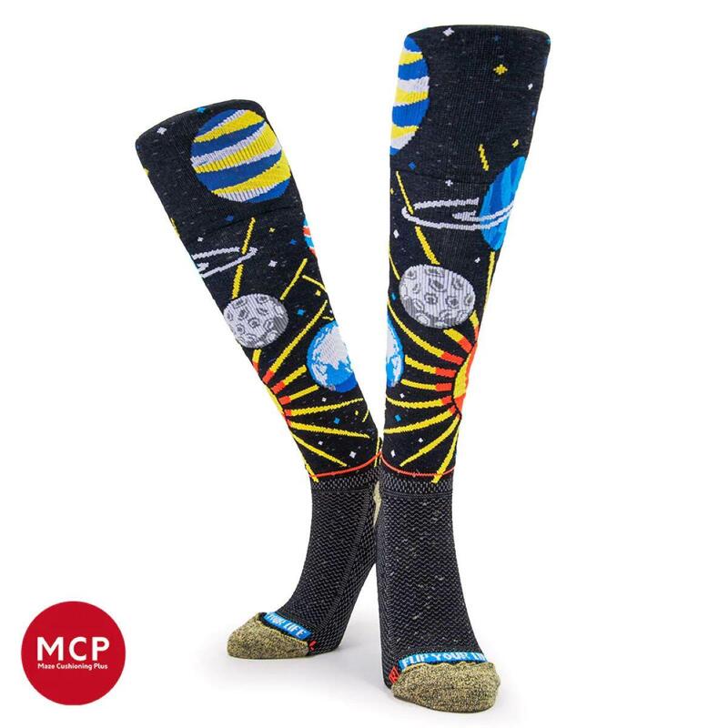 Compression Stocking - Space Camp (Night) Retro