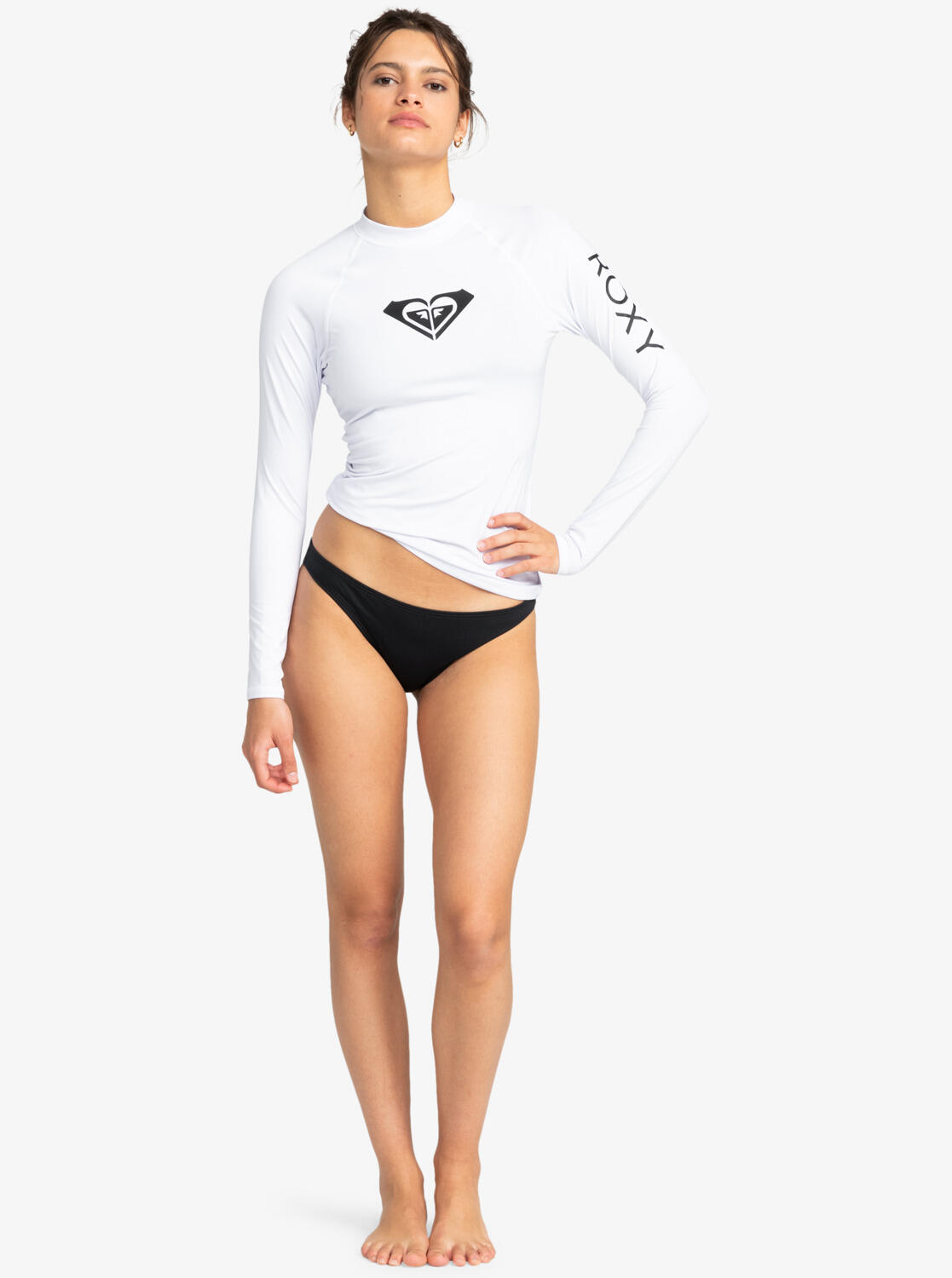 Langärmliger Rashguard WHOLE HEARTED Weiss Dames 5/5