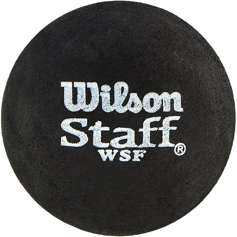 Squash labdák Wilson Staff Squash Yellow Dot 2 Pack Ball, one size méret