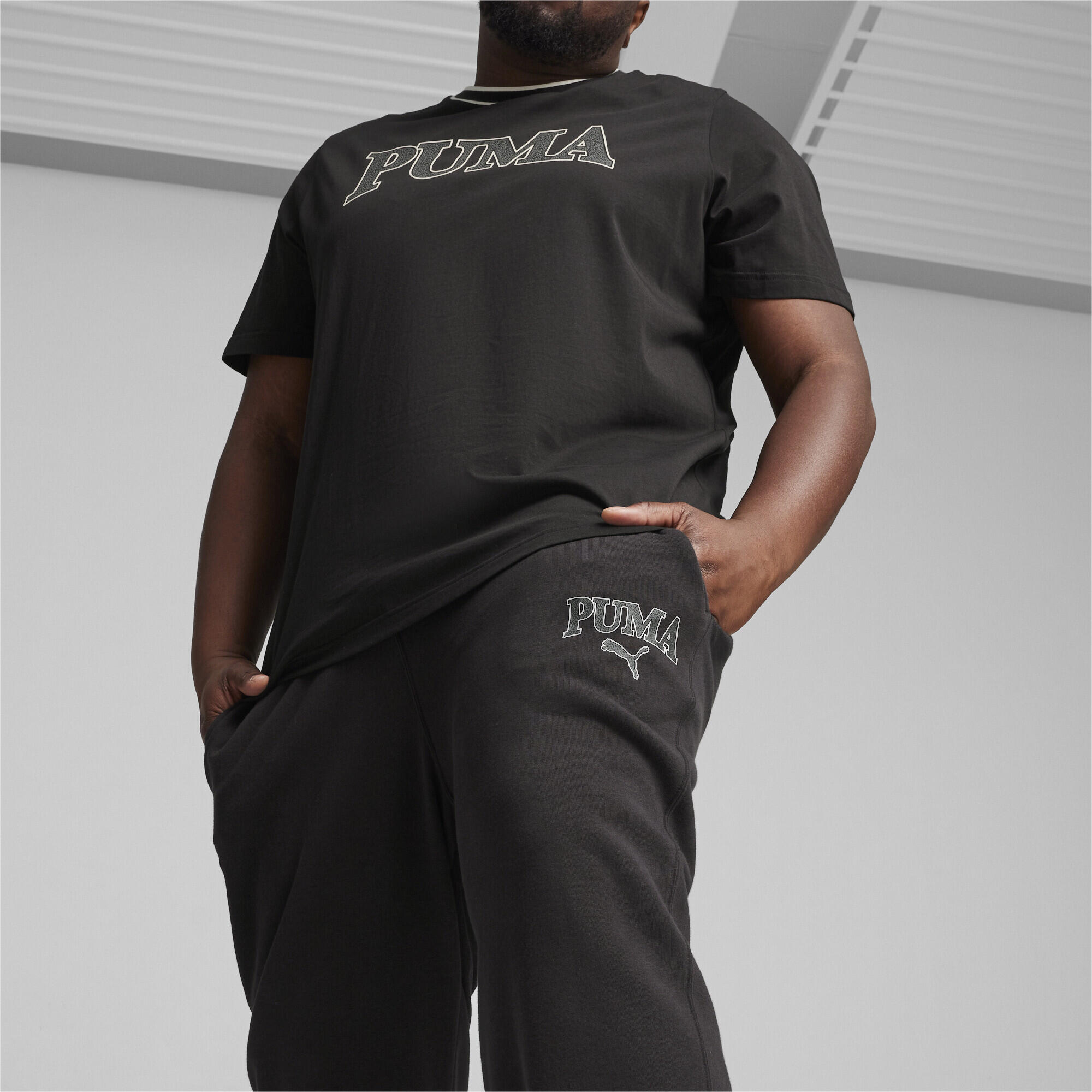 Pantalon de survêtement PUMA SQUAD PUMA Black 5/6