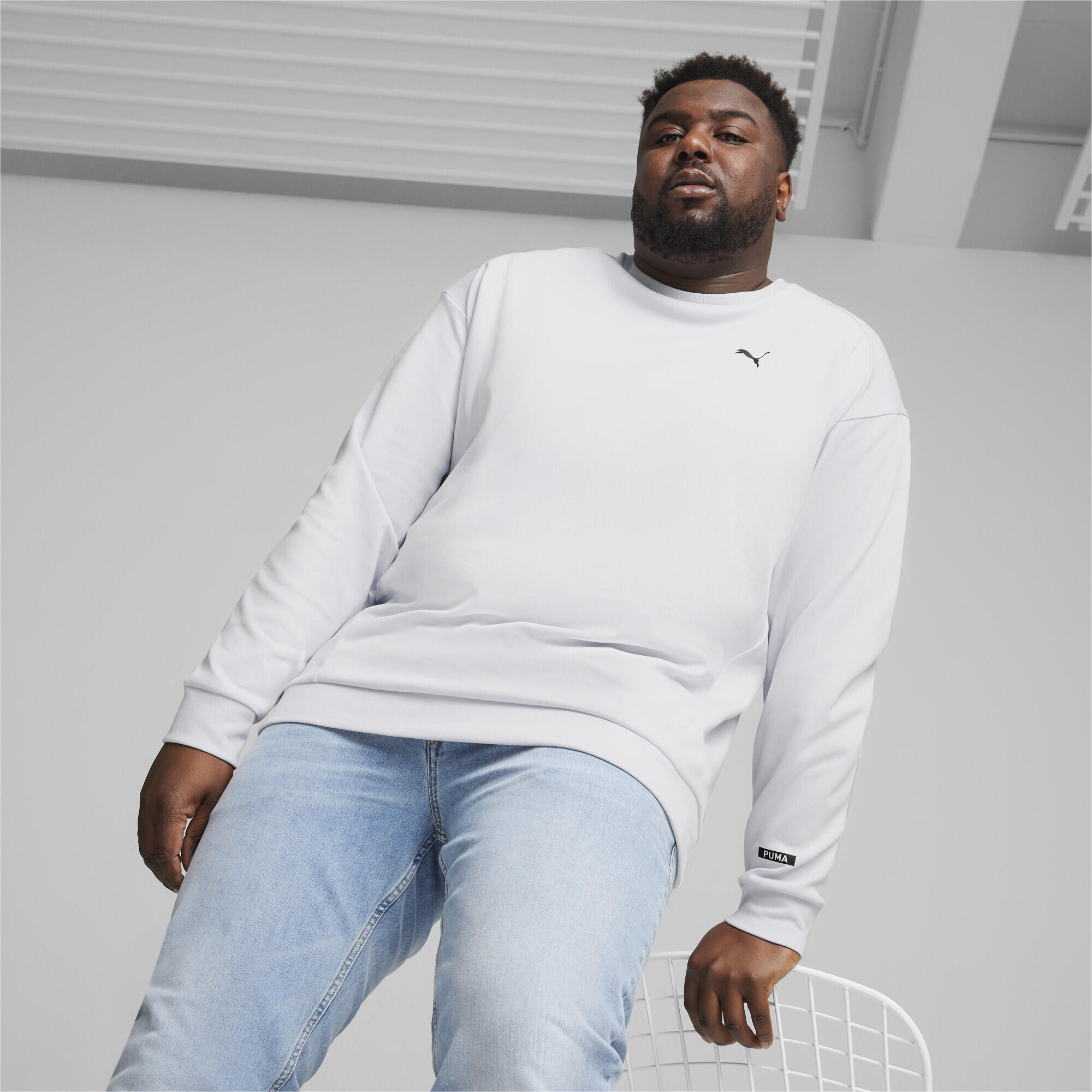 RAD/CAL sweatshirt voor heren PUMA Silver Mist Gray 3/6