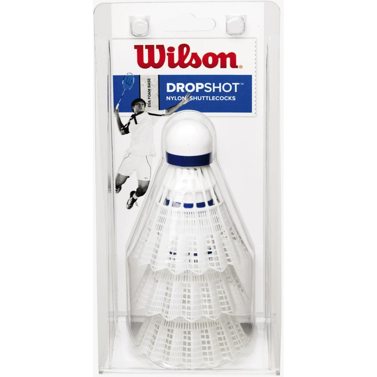 Lot de 3 volants Wilson Dropshot 2/4