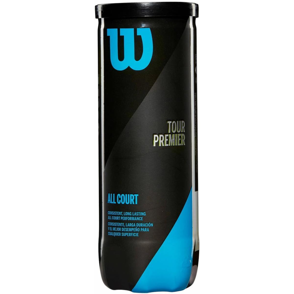 Tube of 3 tennis balls Wilson Tour Premmier All CT 4/4