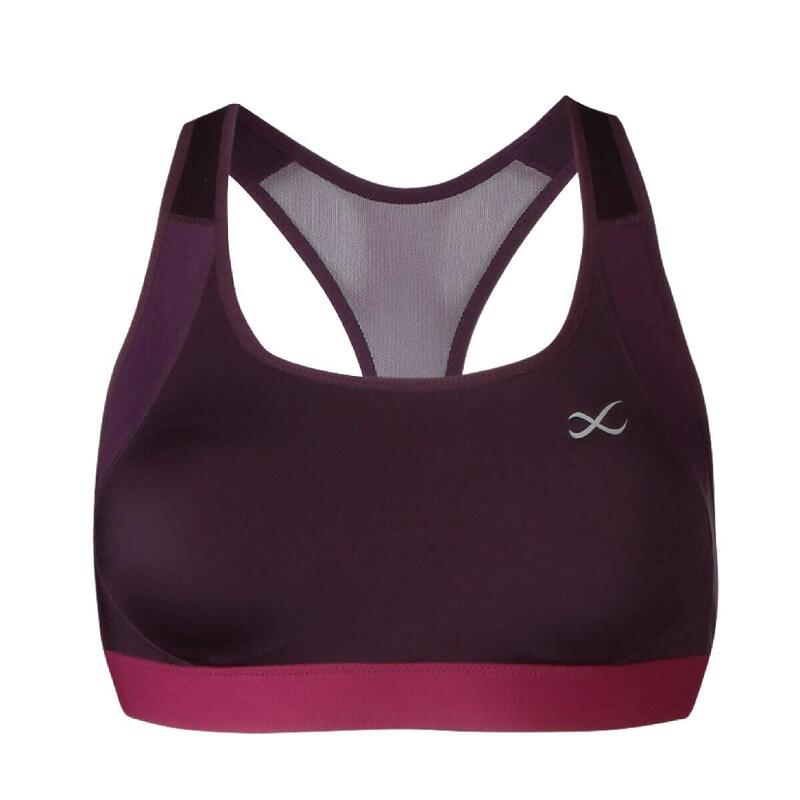 ZTY108 Non Wire Intensive Sport Bra- Purple