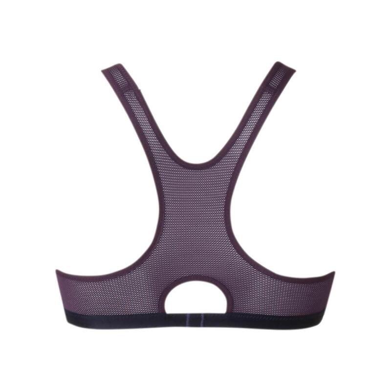 ZTY007 Non Wire Medium Sport Bra - Purple