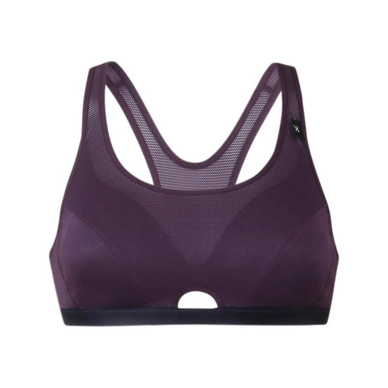 ZTY007 Non Wire Medium Sport Bra - Purple