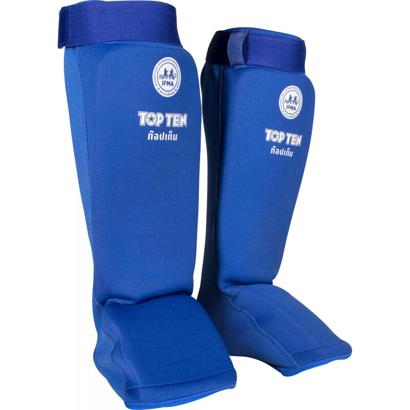 Shin guard “Dae” - blue, size M