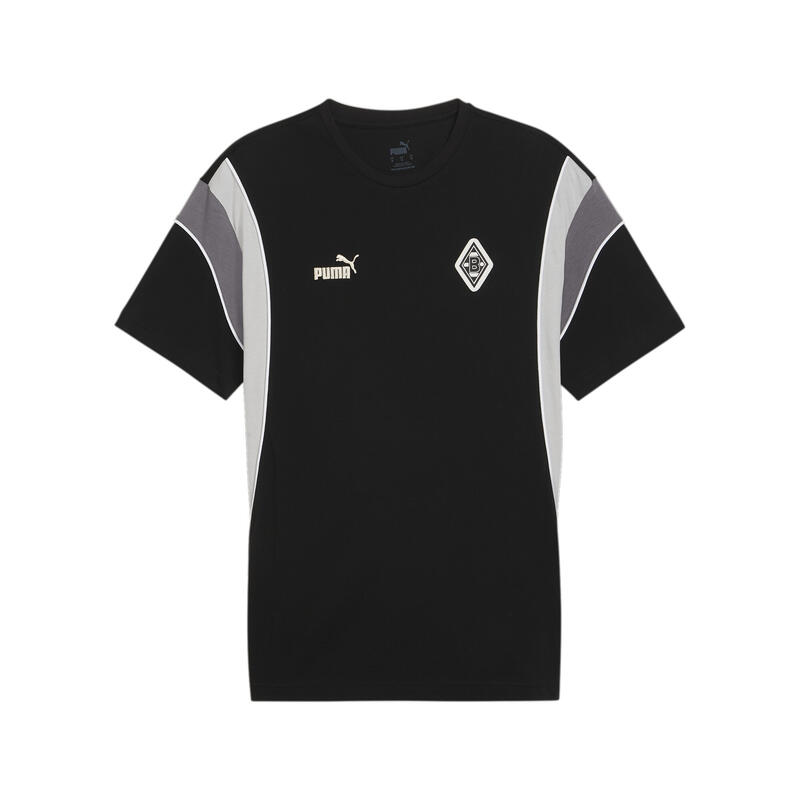 Borussia Mönchengladbach ftblArchive voetbalshirt voor heren PUMA Black Ash Gray