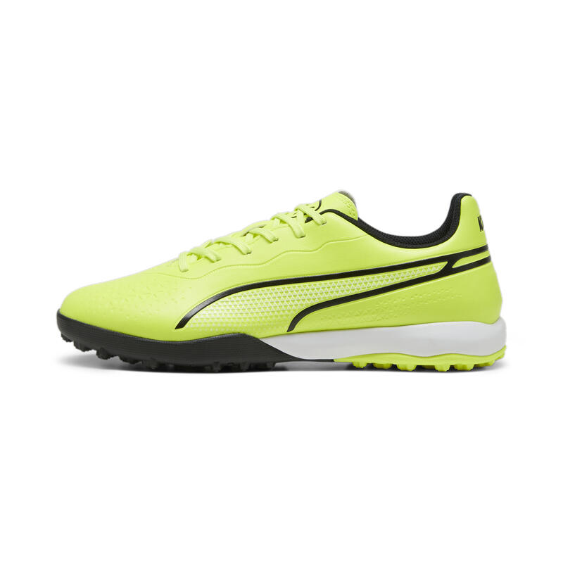 KING MATCH TT Fußballschuhe Erwachsene PUMA Electric Lime Black Green