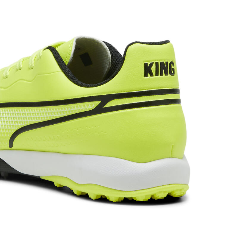 KING MATCH TT voetbalschoenen PUMA Electric Lime Black Green