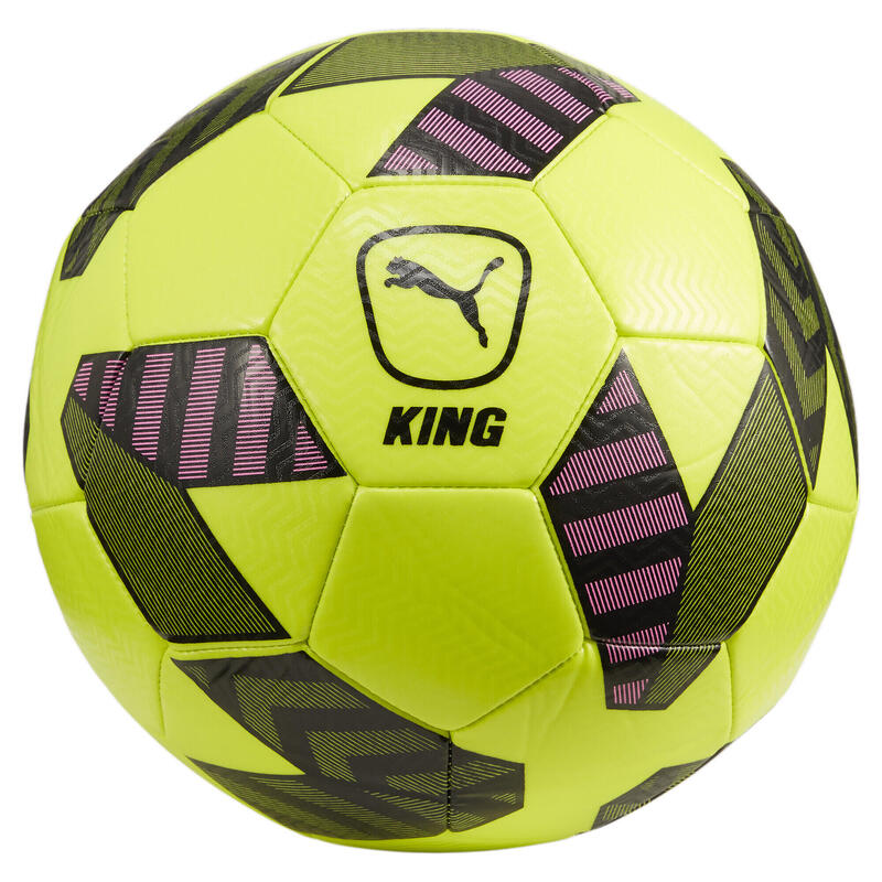 Balón de fútbol King PUMA Electric Lime Black Poison Pink Green