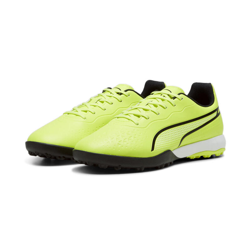 Ghete de fotbal KING MATCH TT PUMA Electric Lime Black Green