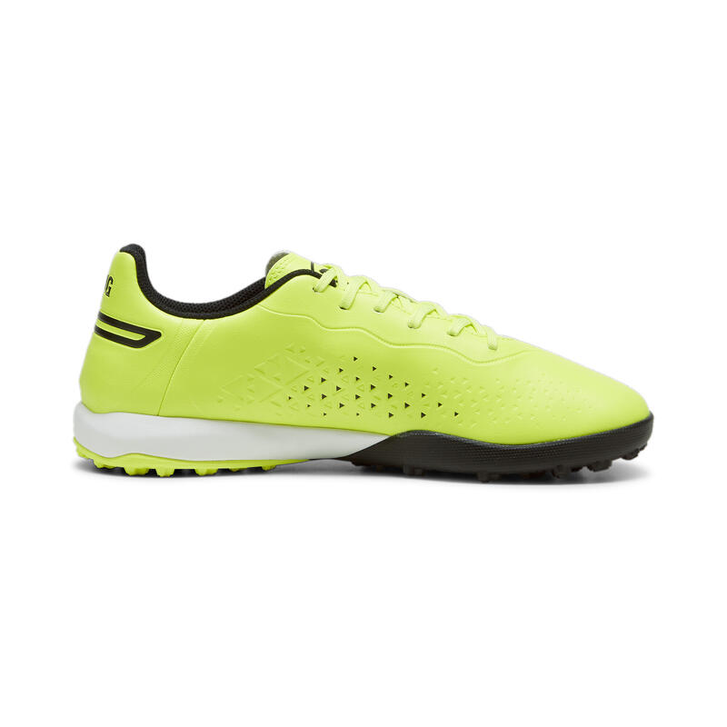 Chaussures de football KING MATCH TT PUMA Electric Lime Black Green