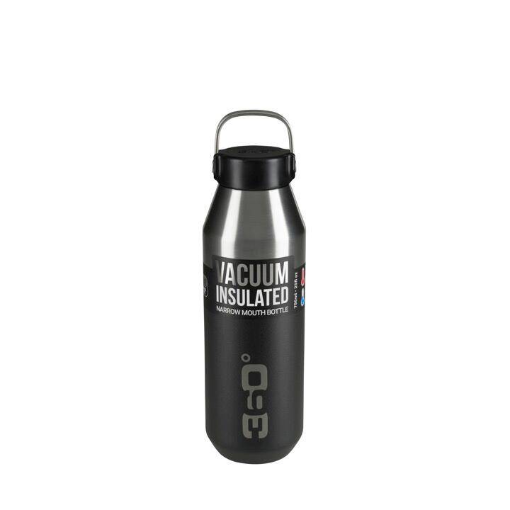 Sea to Summit Vacuum Insulated Stainless Narrow Mouth 750ml Bottle Black -  4
