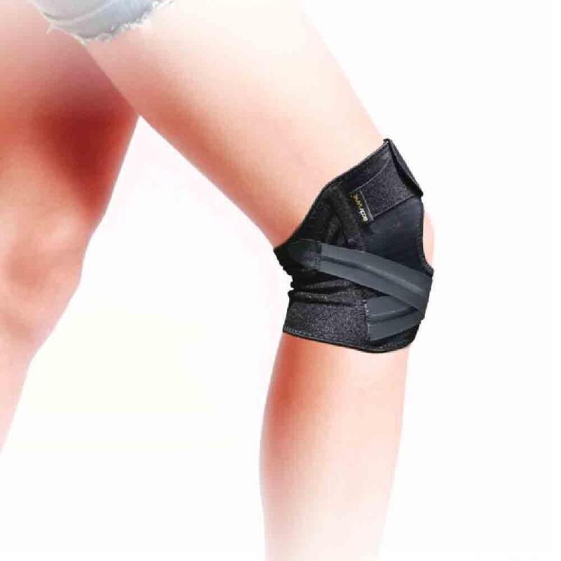 360 Adjustable Knee Support-Patella straps - Black
