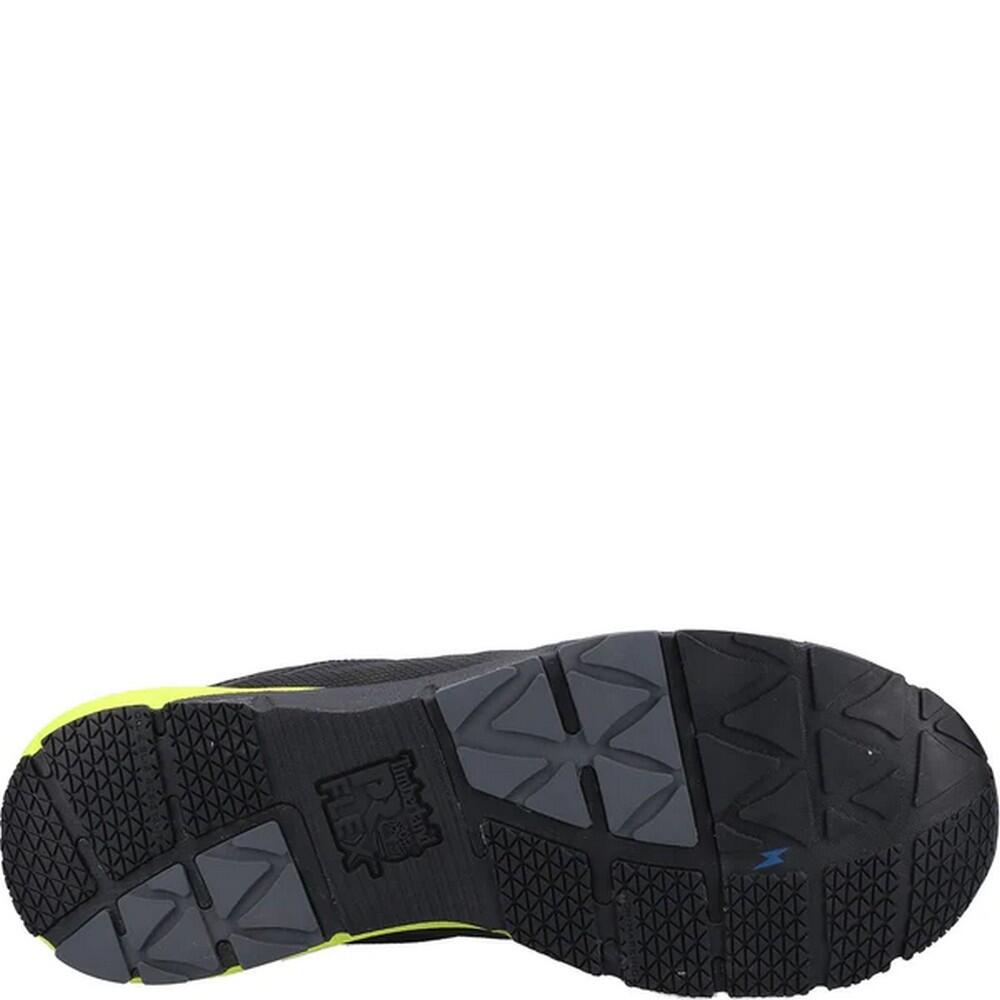 RADIUS Men's Sneakers (Black / Fluorescent yellow)