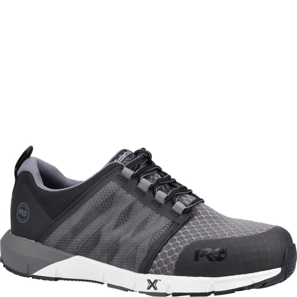 Mens Radius Work Trainers (Grey/Black) 1/4