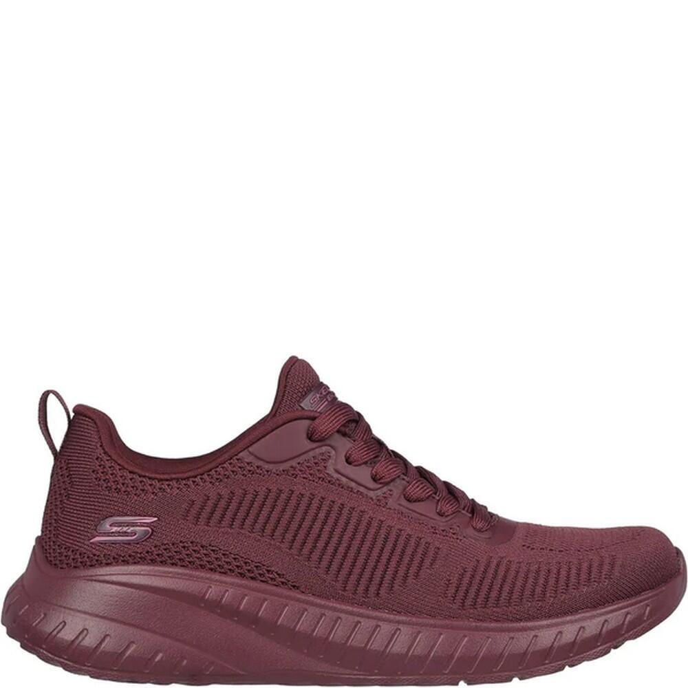 Womens/Ladies Bob Squad Chaos Face Off Trainers (Plum) 3/5
