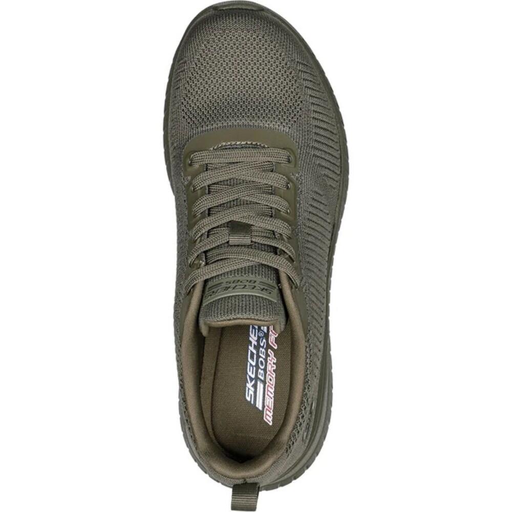 Womens/Ladies Bob Squad Chaos Face Off Trainers (Olive) 4/5