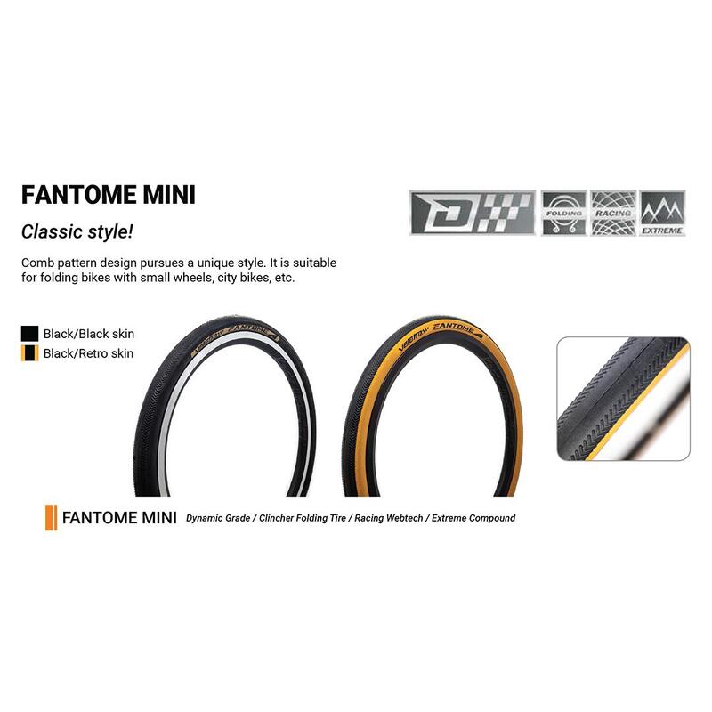 FANTOME MINI V2 Road bike Tire - Tan