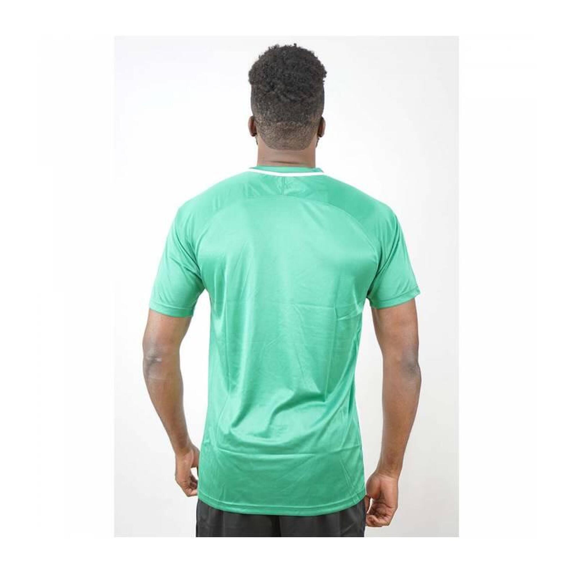 Tricou sport Givova Stripe Verde-alb Verde