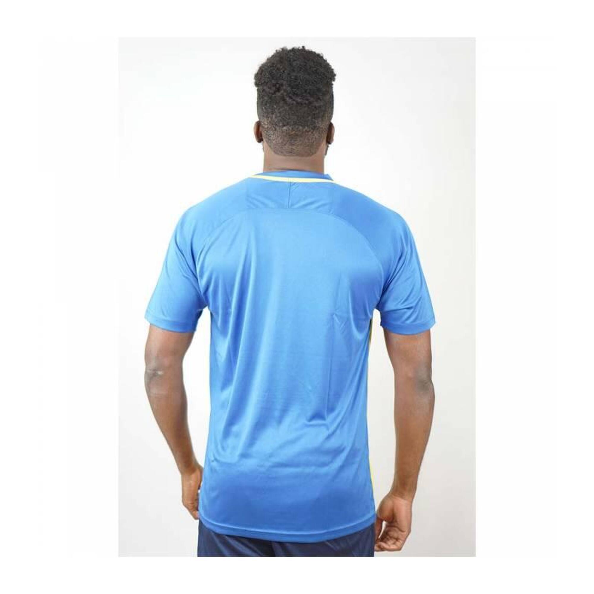 Tricou sport Givova Stripe Royal-galben Albastru