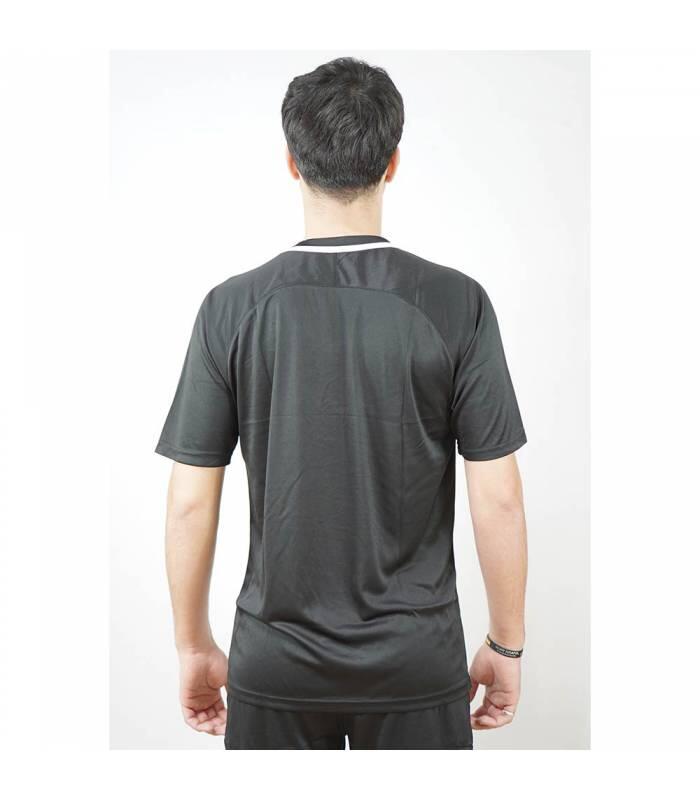 Sport-T-shirt Givova Streep Zwart-wit Zwart 3/3