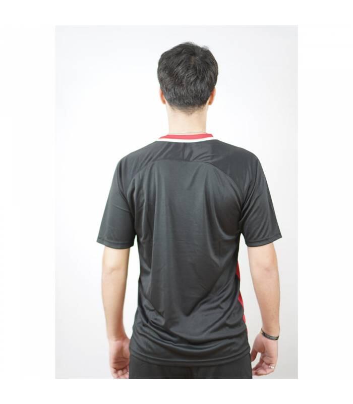 T-shirt uomo givova rosso/nero 3/3