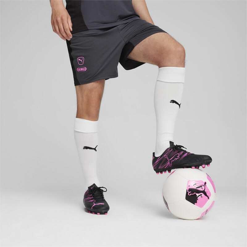 Shorts de fútbol Hombre KING Pro PUMA Strong Gray Black