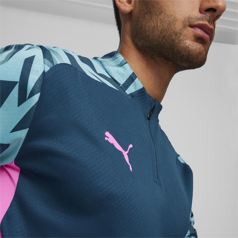 Camiseta de fútbol con cremallera de 1/4 Hombre individualFINAL PUMA