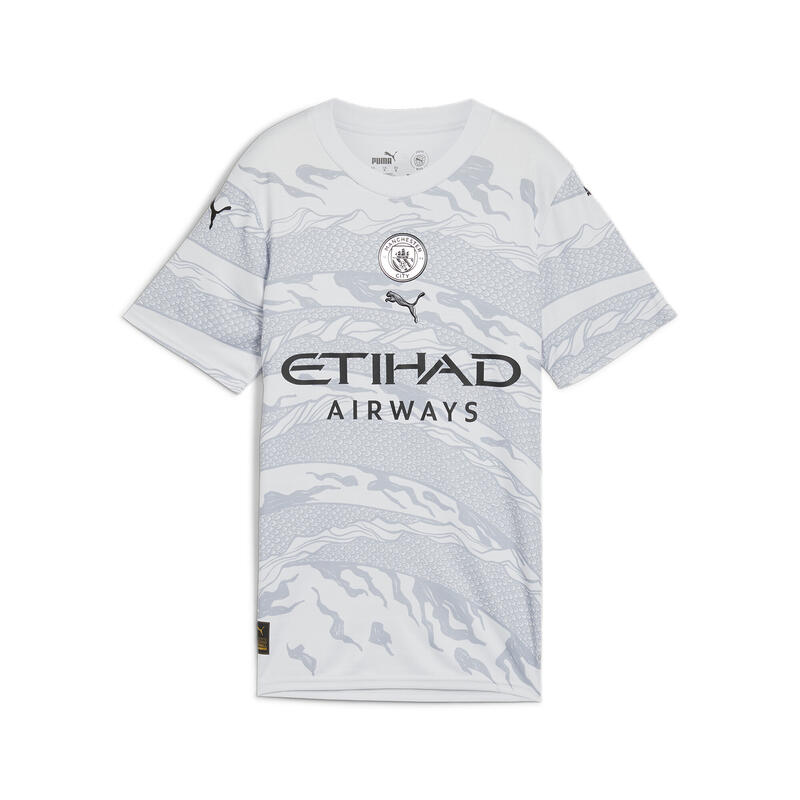 Maillot Année du Dragon Manchester City Femme PUMA Silver Mist Gray Fog