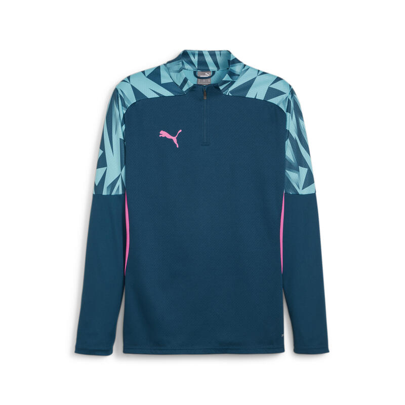 Top da calcio con zip corta individualFINAL da uomo PUMA