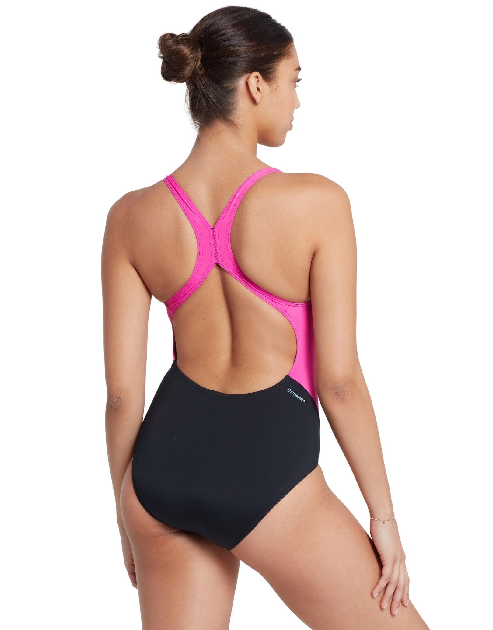 Maillot de bain 1 pièce femme Zoggs Eaton Flyback_E+ 2/5