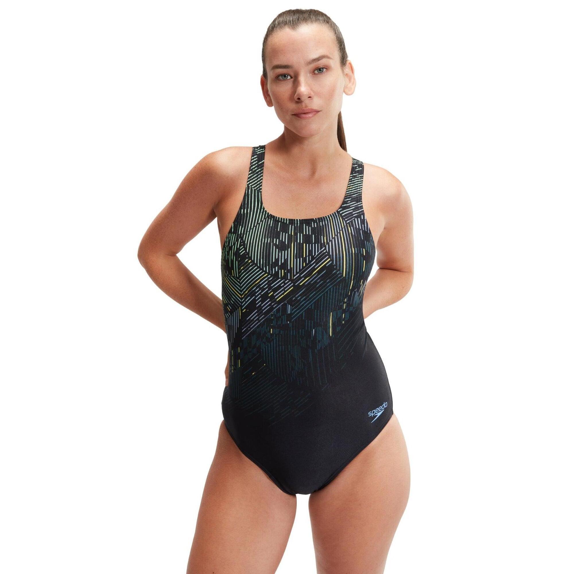 Strój Kąpielowy Speedo Digital Printed Medalist – Czarny – Rozmiar 30