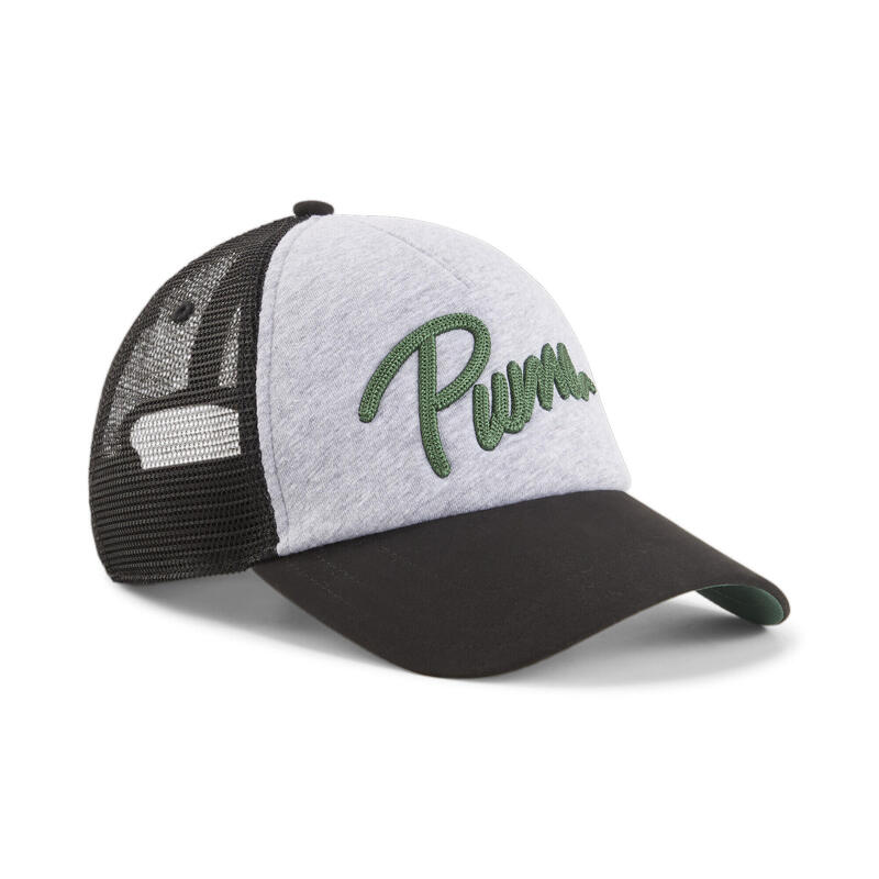 ESS+ truckerpet PUMA Feather Gray Black Archive Green