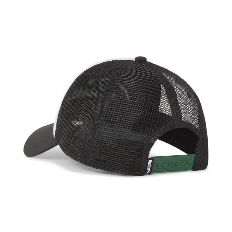 Cappello Trucker ESS+ PUMA Feather Gray Black Archive Green