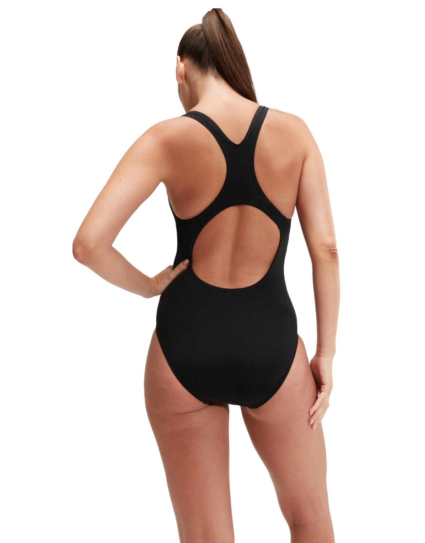 SPEEDO SPEEDO Vêtements de natation ECO+M DIG PRINT MEDALIST BLA/GRN  Femmes 2/7
