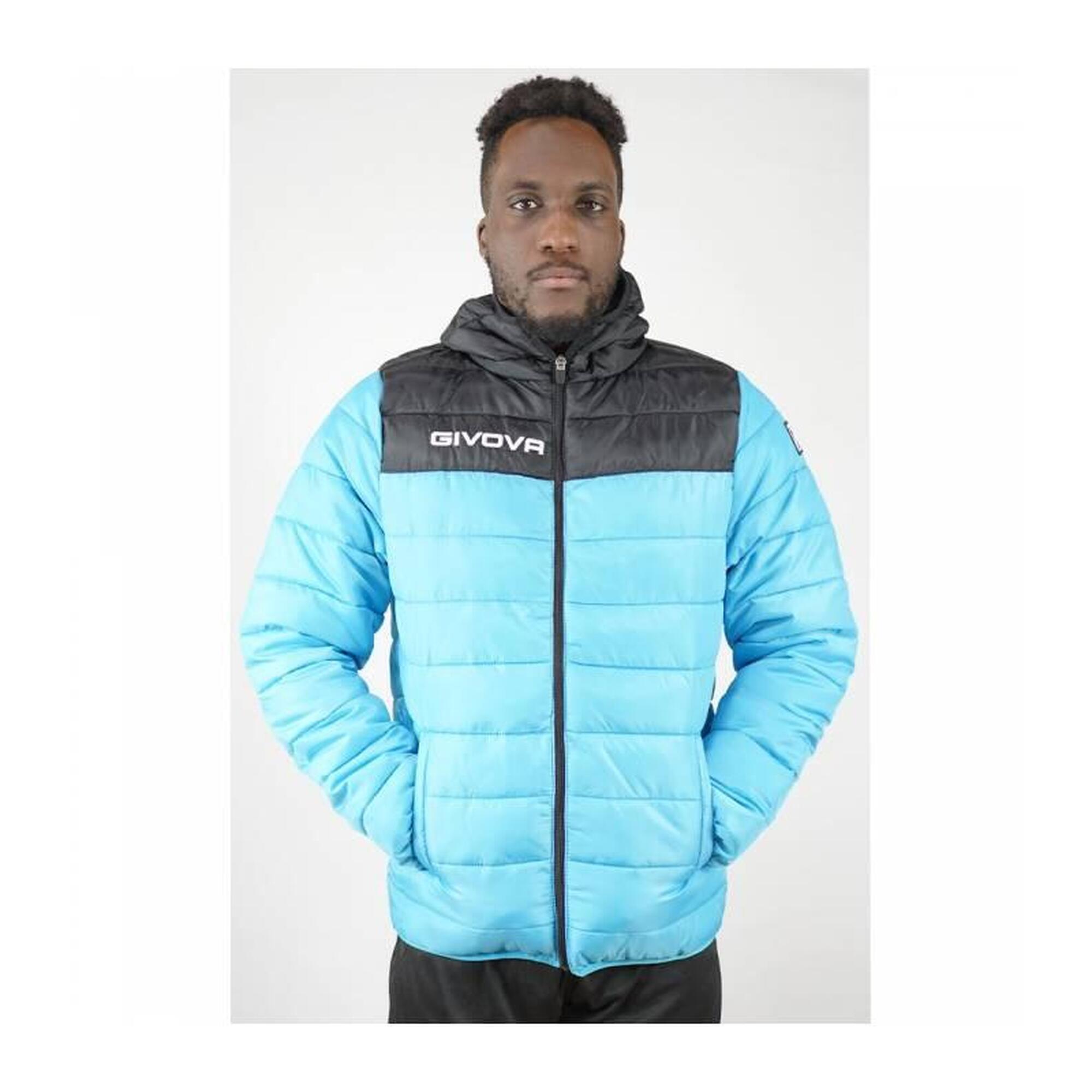 Givova oslo unisex sportowy kurtka turkusowa 2xl - Woda -powtórka