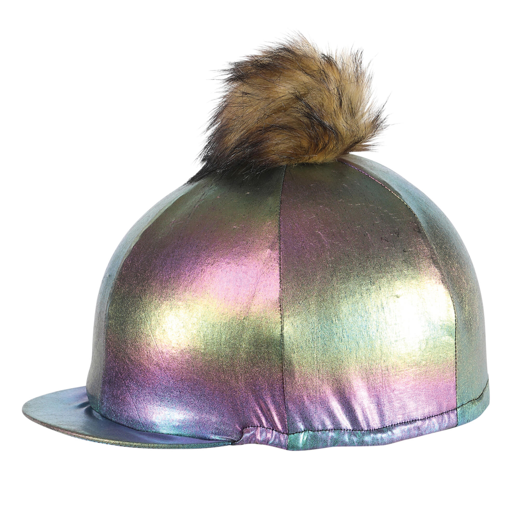 Metallic Hat Cover (Rainbow) 2/3