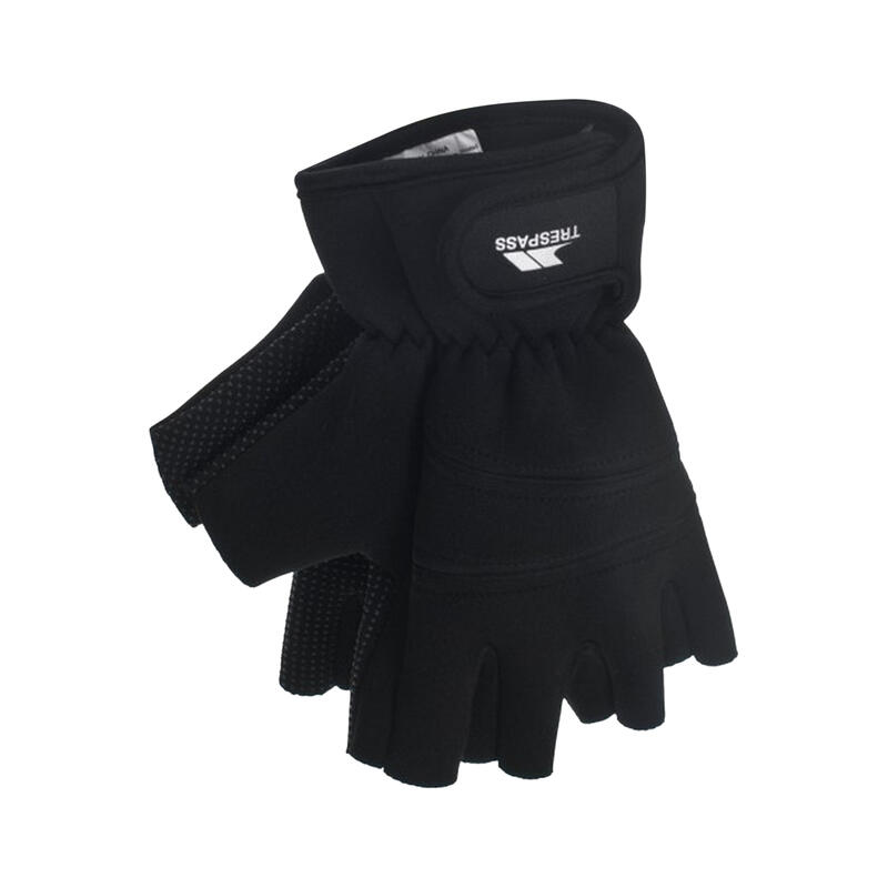 Unisex Carradale Handschuhe, fingerlos Damen und Herren Schwarz