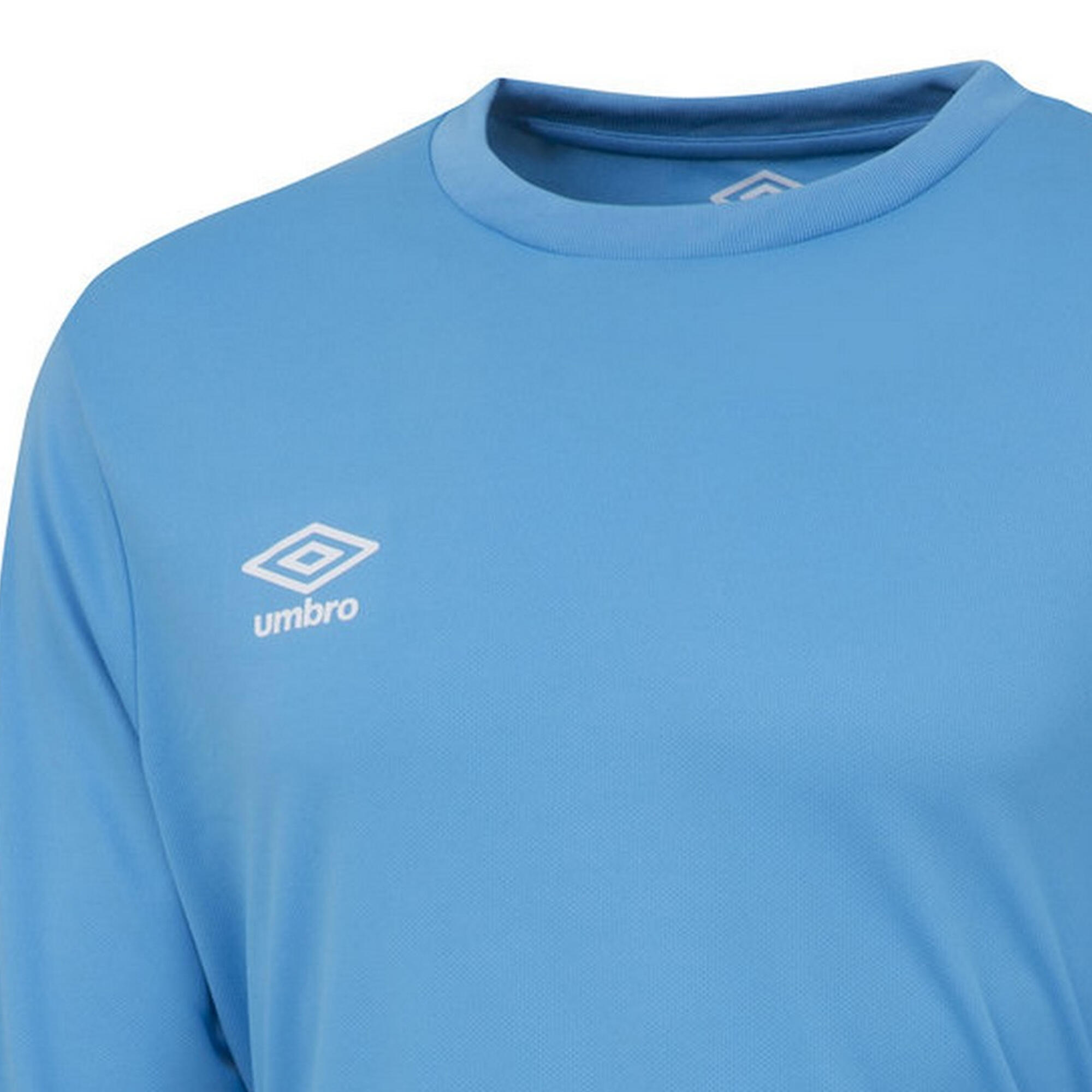 "Club" Trikot für Langärmlig Kinder Himmelblau 3/3