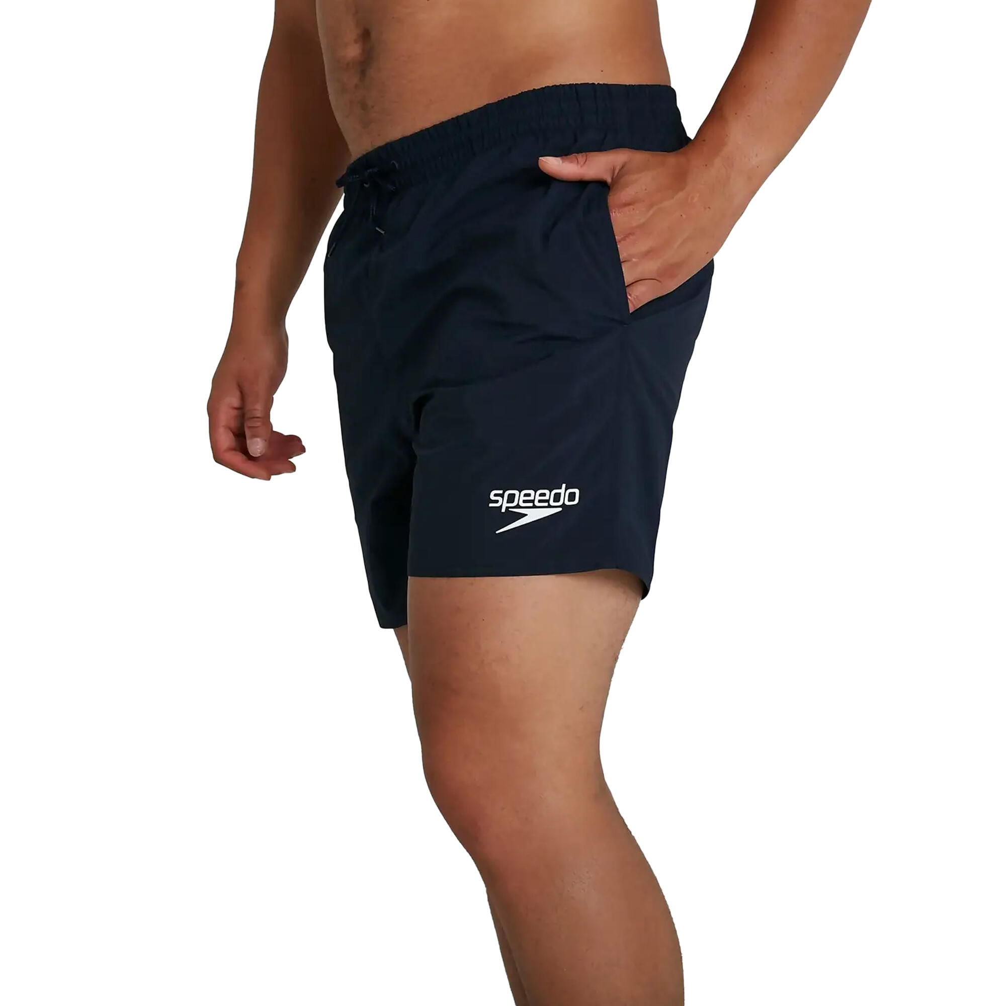 Mens Essential 16 Swim Shorts (Navy) 3/3