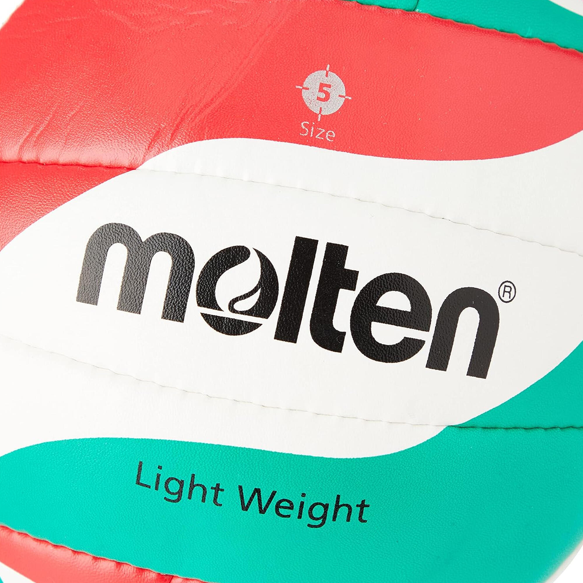 Ballon De Volleyball V5M1800L (Blanc / Vert / Rouge) 3/3
