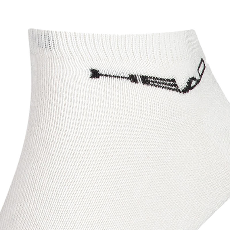 Socken für Damen Unisex (3erPack) Herren Weiß/Schwarz
