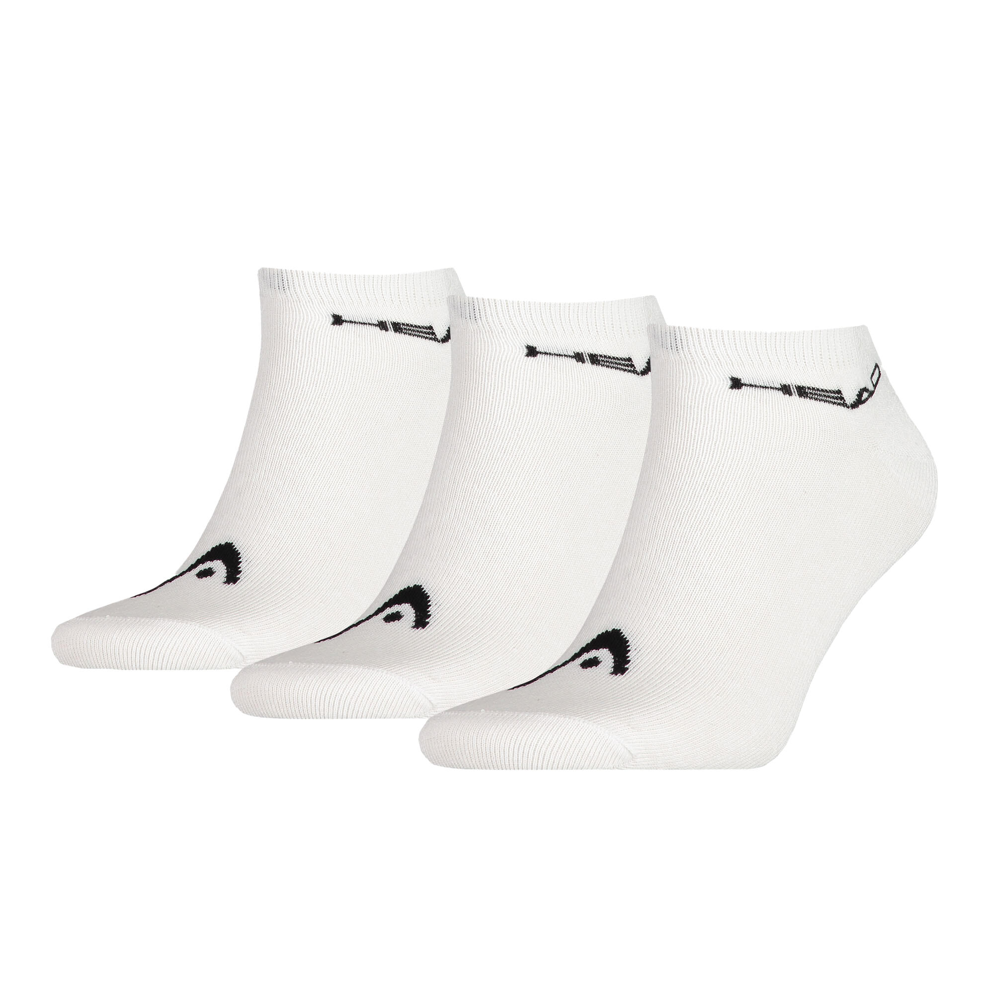 Mens Socks (Pack of 3) (White/Black) 3/3