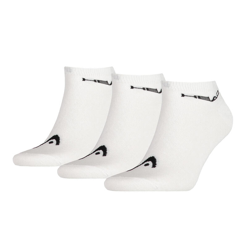 Socken für Damen Unisex (3erPack) Herren Weiß/Schwarz