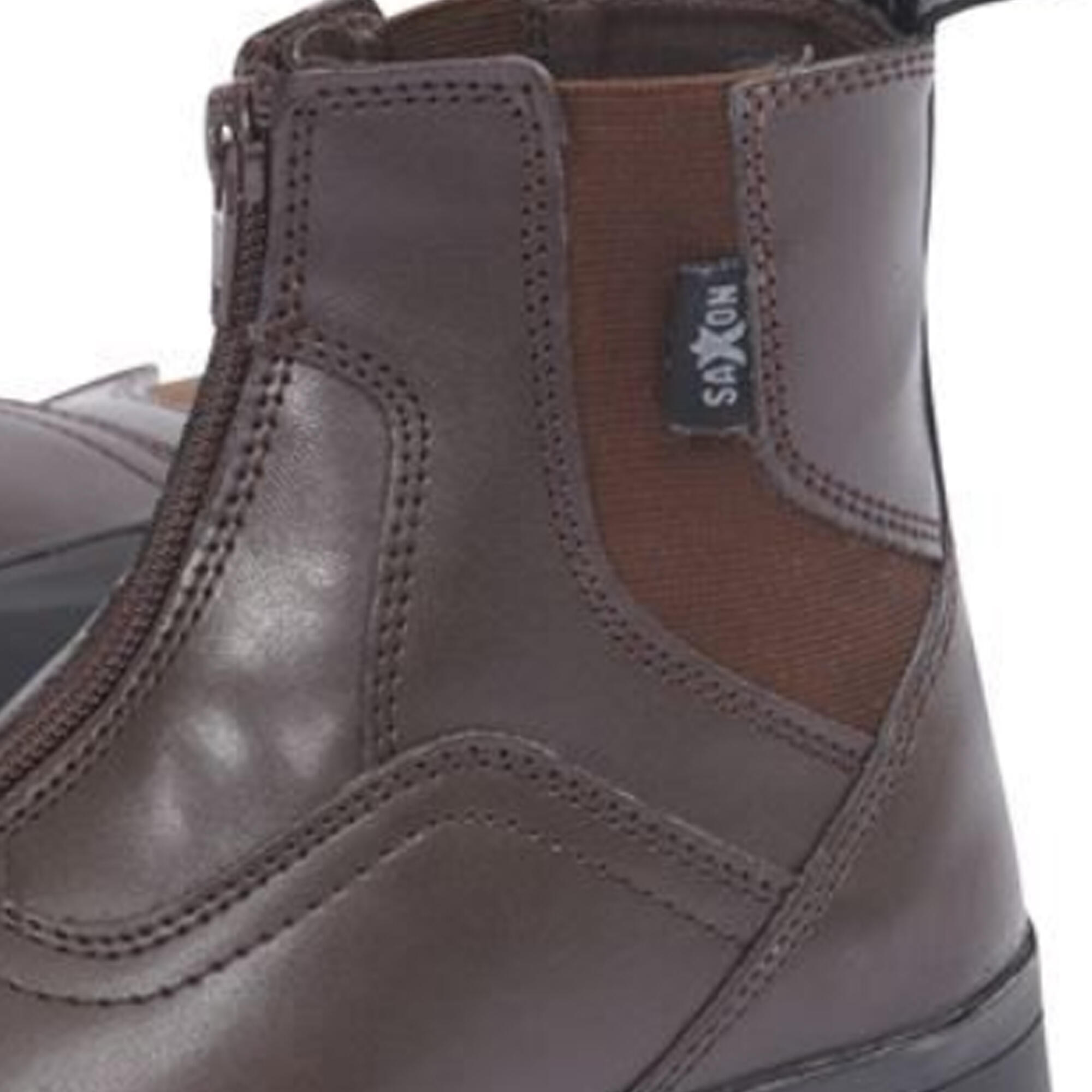 Syntovia Stivali Da Equitazione Bambini Saxon Marrone 3/3