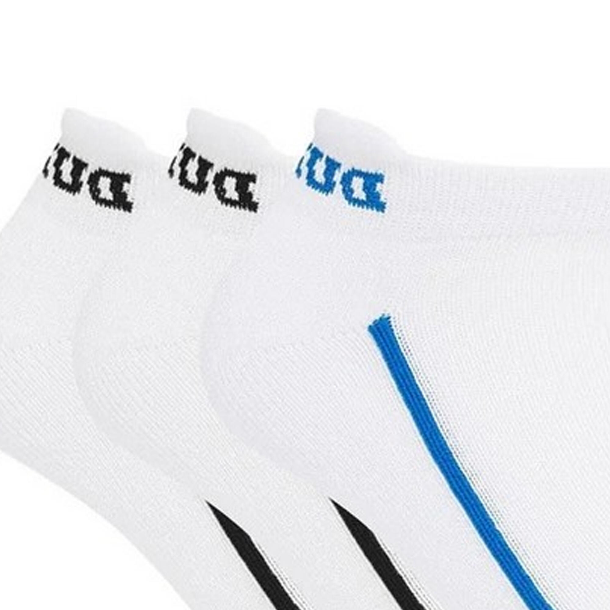 Mens Osterley Trainer Socks (Pack of 3) (White) 3/3